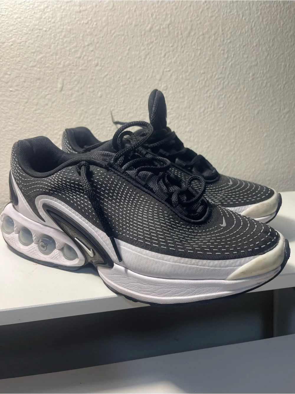 Nike Black and White Men's Running Sneakers